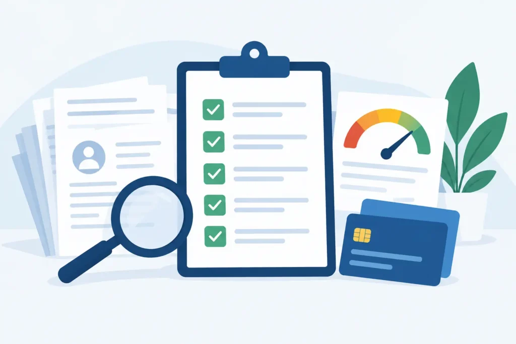 Dispute Document Checklist for Credit Errors