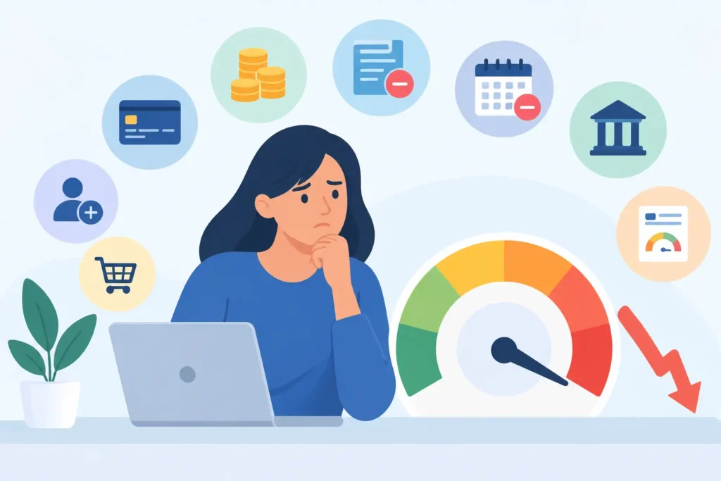 Why Did My Score Drop? 8 Common Credit Reasons